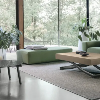 Tavolino trasformabile Dione Wood di Target Point