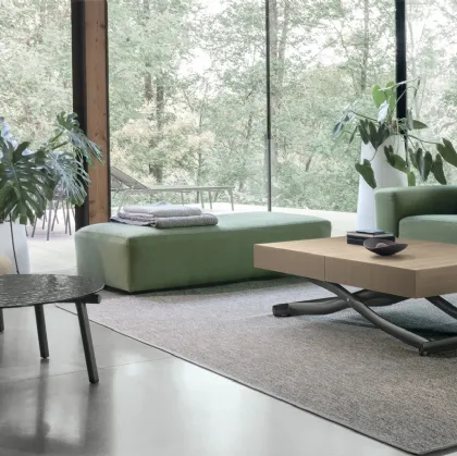 Tavolino trasformabile Dione Wood di Target Point