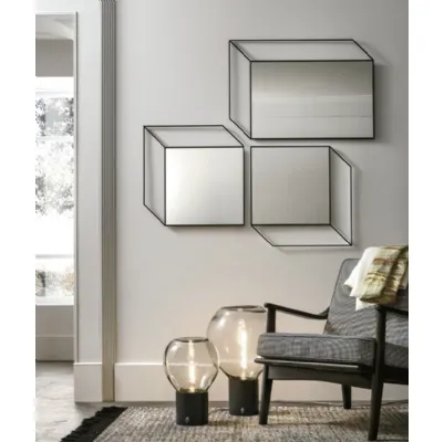 Specchi Sguardo con cornice in metallo di Target Point