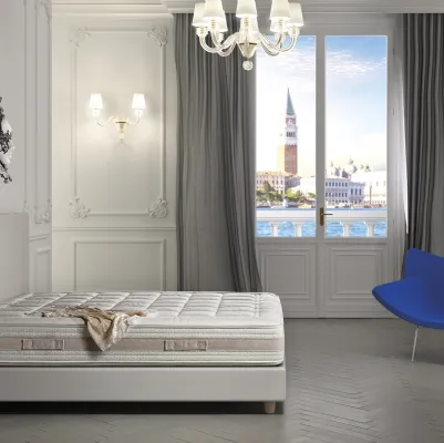 Materasso medio Easy Memory 800 a molle indipendenti e Memory Foam di Ideariposo