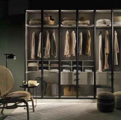 Armadio Alterna Battente City Glass di Zalf