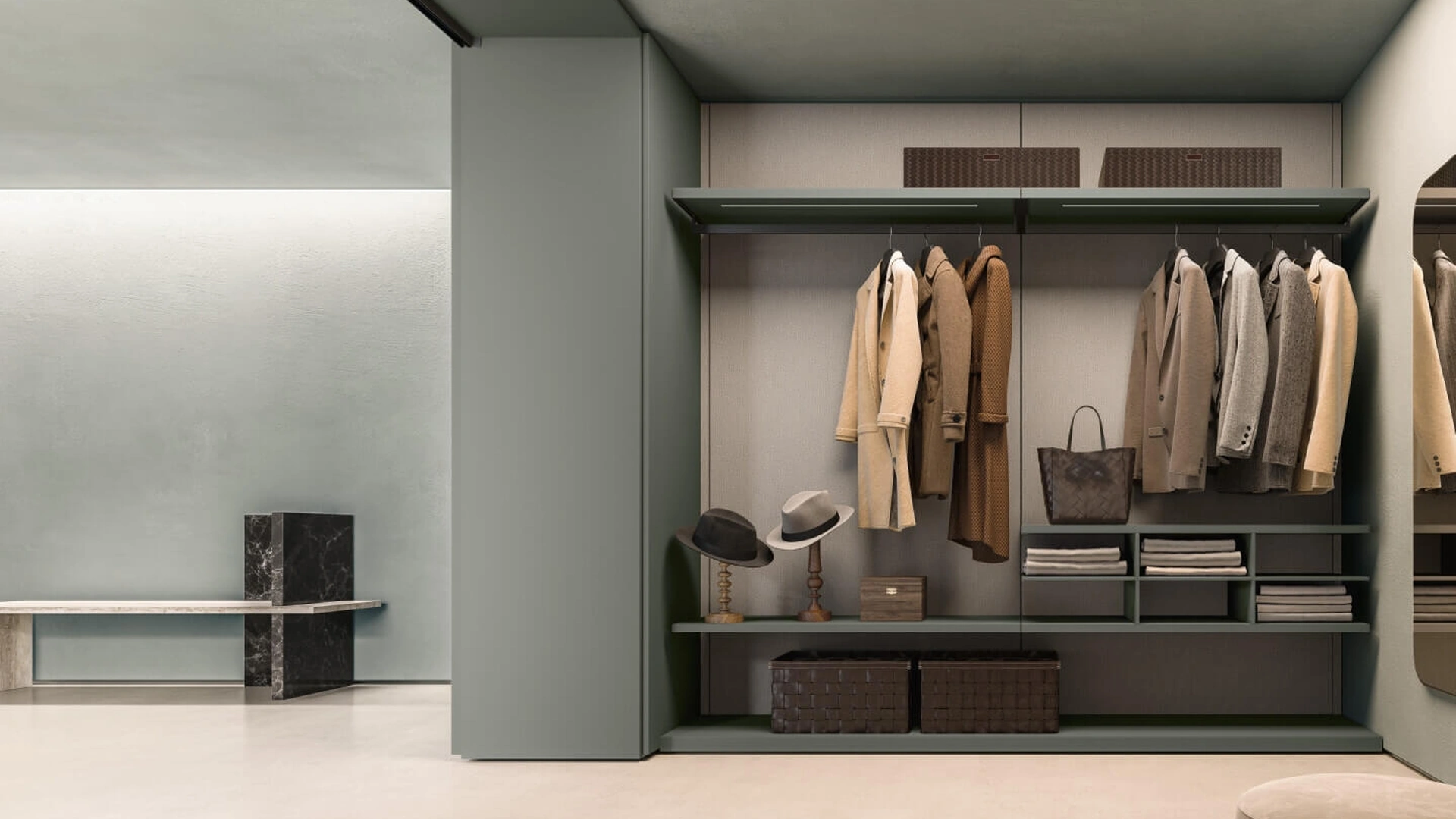 Cabina Armadio Flexy SM2004 di Zalf