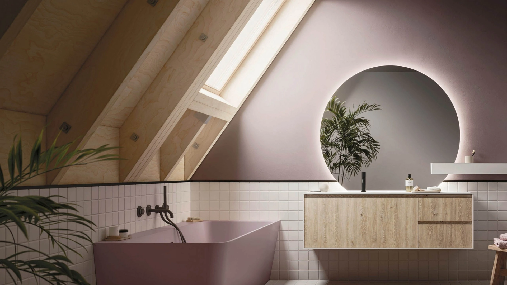 Mobile da Bagno sospeso Ho-me plus 45 24 di Arbi