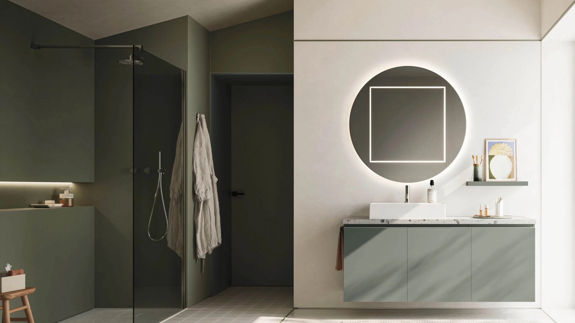 Mobile da Bagno sospeso Ho-me plus 45 25 di Arbi