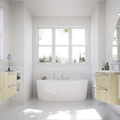 Mobile da Bagno Ho-me plus curvo 15 di Arbi