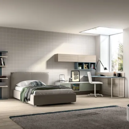 Cameretta per ragazzi Room 101 di Zg Mobili