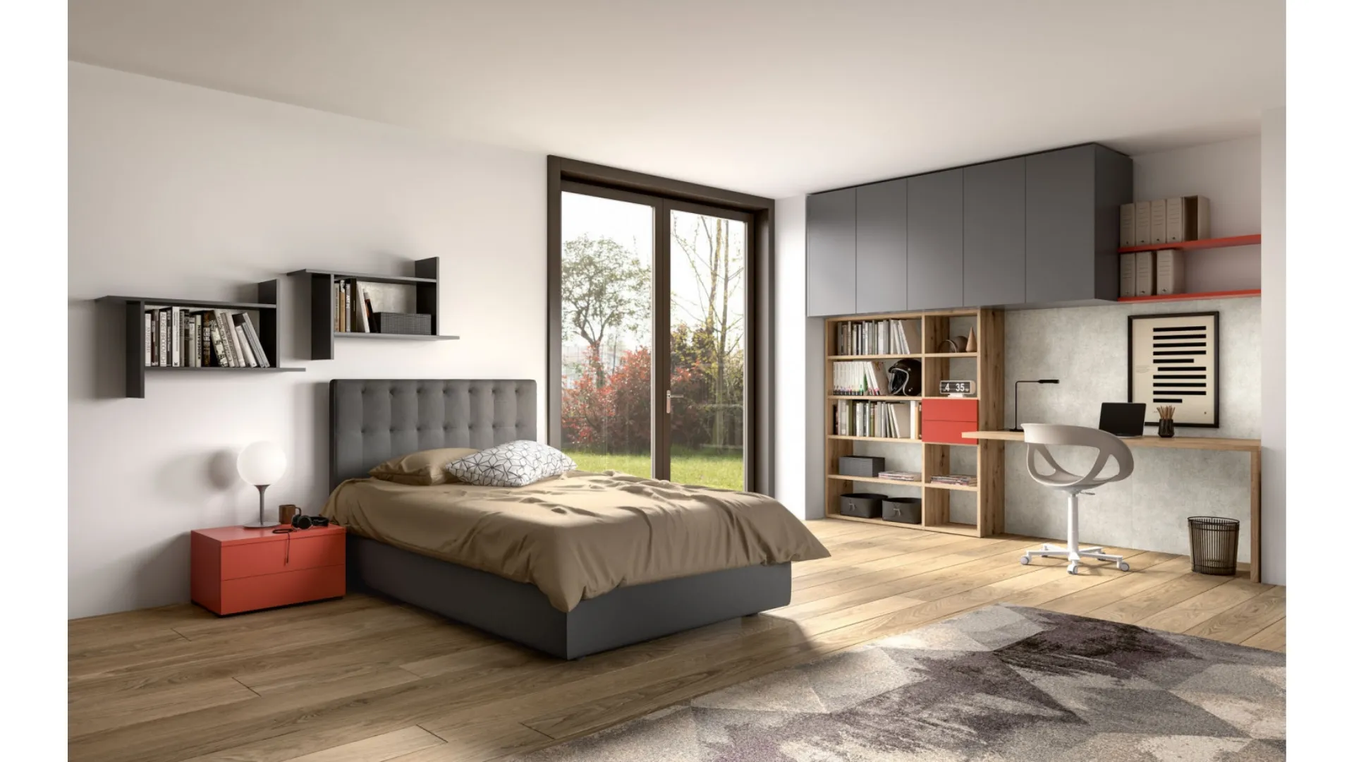 Cameretta per ragazzi Room 102 di Zg Mobili