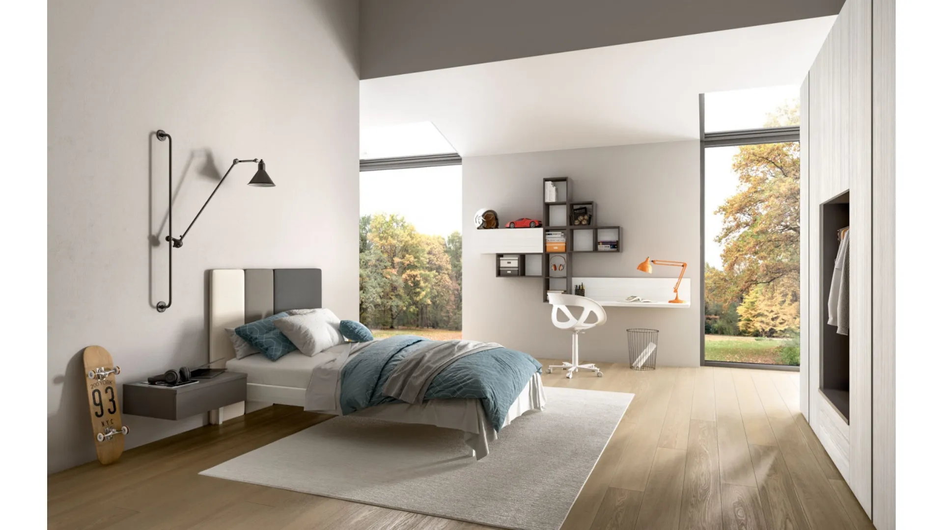Cameretta per ragazzi Room 103 di Zg Mobili