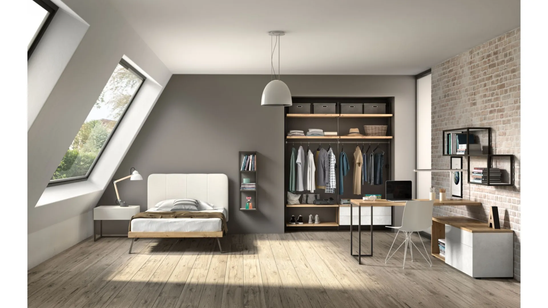 Cameretta per ragazzi Room 104 di Zg Mobili