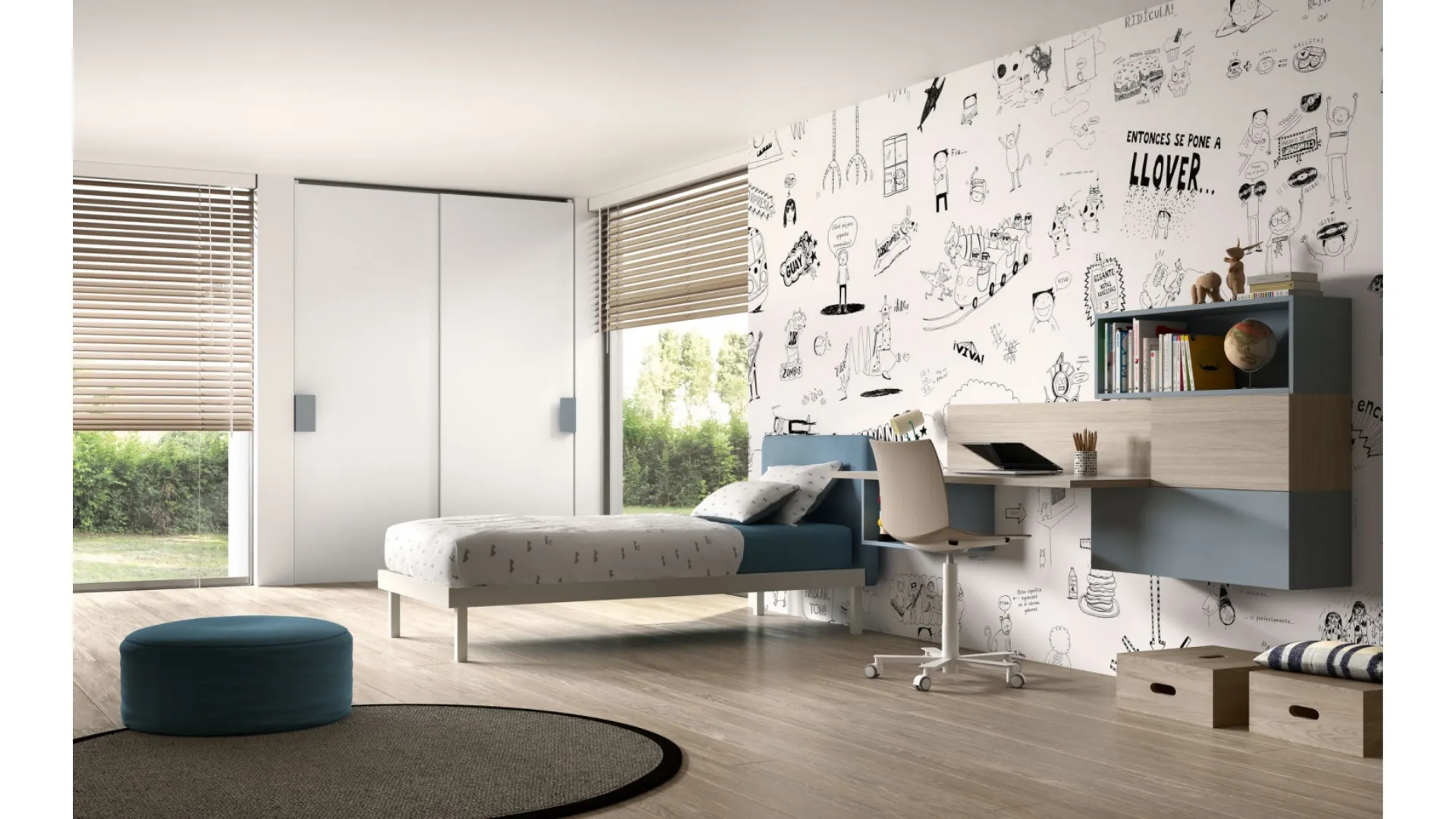 Cameretta Room 118 di Zg Mobili