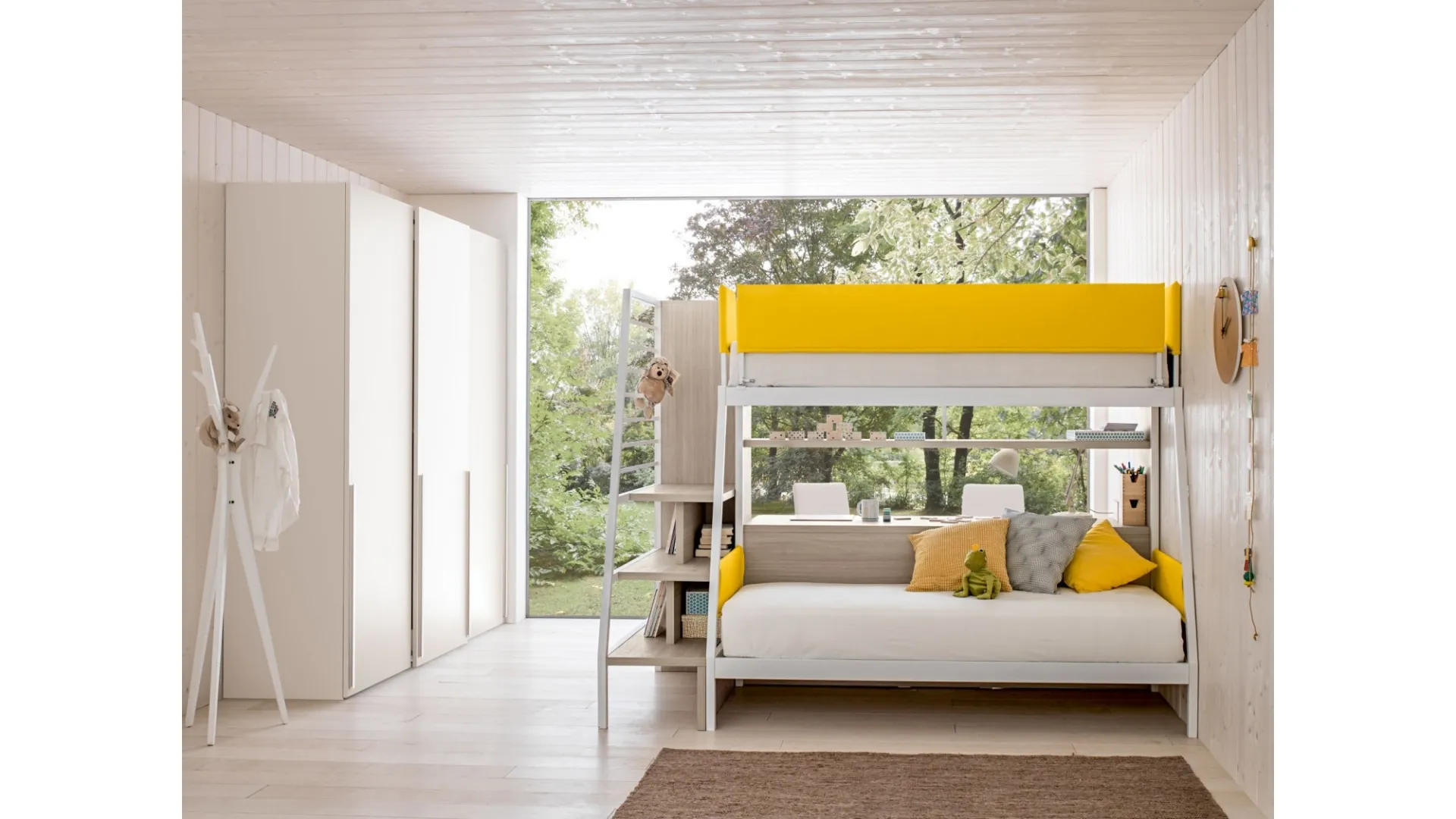 Camera per bambini con letto a castello Room 155 di Zg Mobili