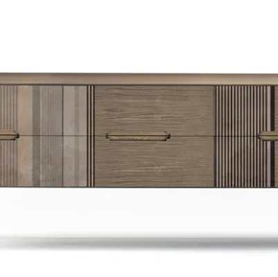 Comò Icon's 102 New Decò V02 in legno con stampa decorativa di Devina Nais