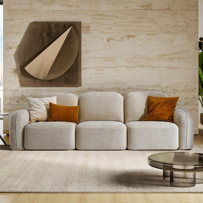 Divano lineare con sedute allungabili Susa di Le Comfort