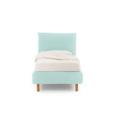 Letto singolo con contenitore London di Noctis