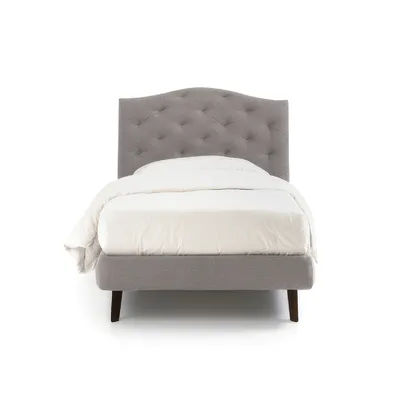Letto singolo Lyle Capitonné di Noctis