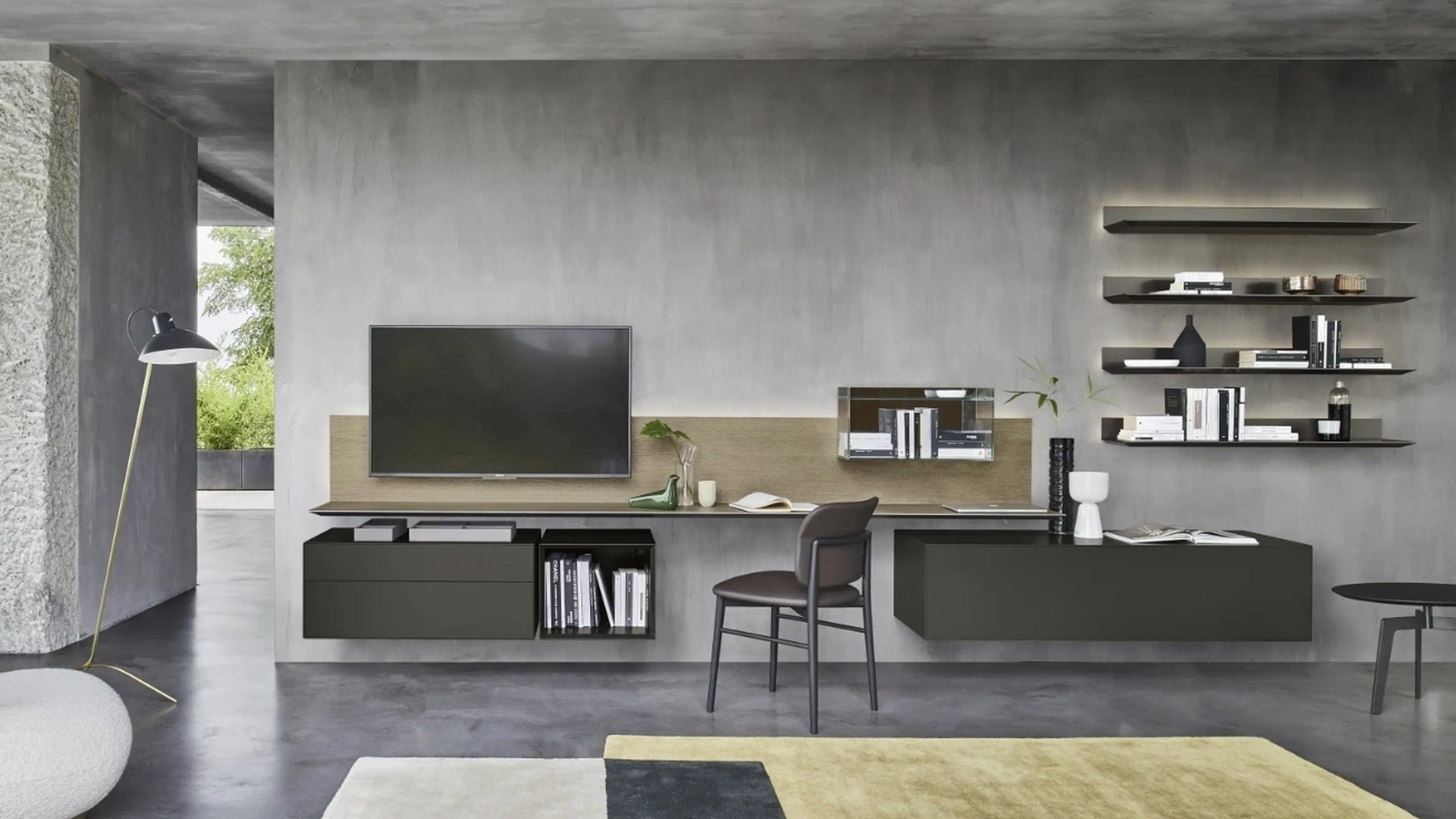 Parete Attrezzata Domino-07 Sangiacomo