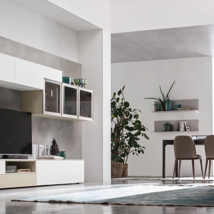 Parete Attrezzata Seta Comp SA2201 di Maronese