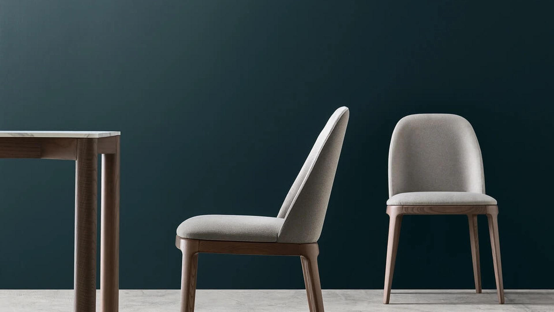 Sedia in tessuto imbottito Karol di Maronese