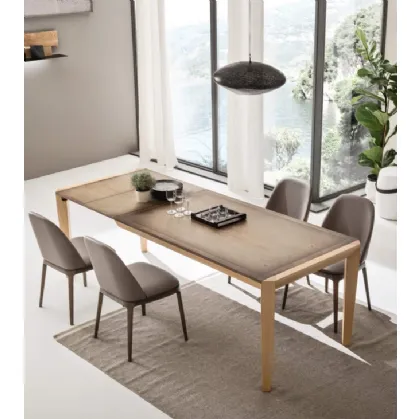 Tavolo allungabile Prisma in legno di Maronese