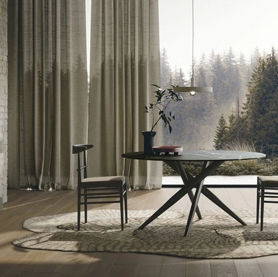 Tavolo allungabile Tiffany Round di Sedit