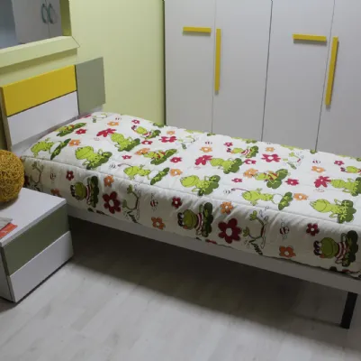 Cameretta Fantasy con letto a terra