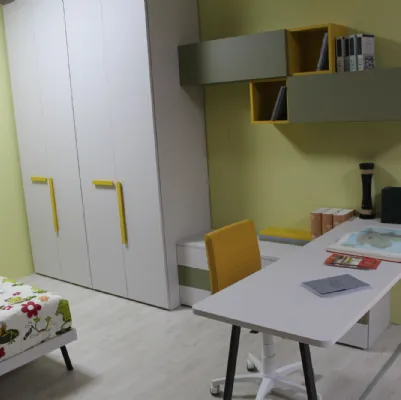 Cameretta Fantasy con letto a terra