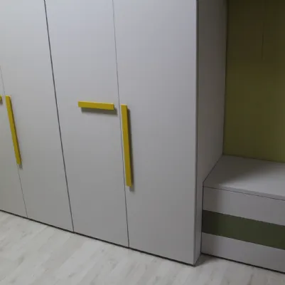 Cameretta Fantasy con letto a terra