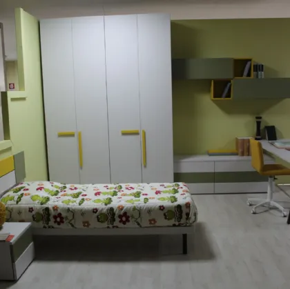 Cameretta Fantasy con letto a terra