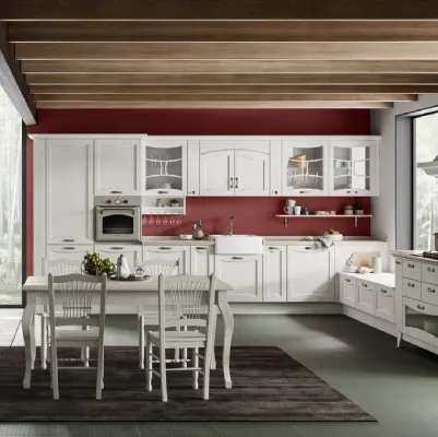 Cucina Classica Aurea angolare di Creo