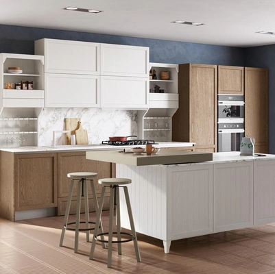 Cucina Classica Contempo con isola di Creo