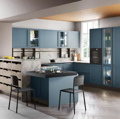 Cucina Classica Contempo con penisola di Creo