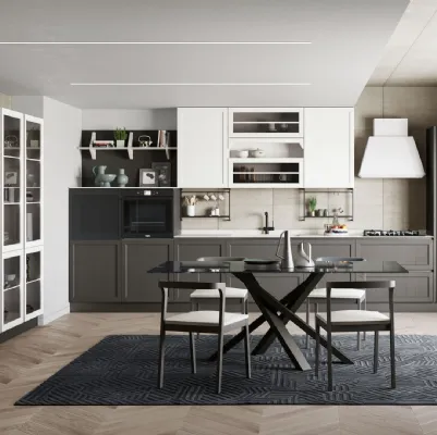 Cucina Classica Contempo lineare di Creo