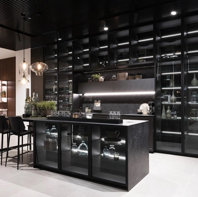 Cucina Classica con isola Flavour 18 di Lube