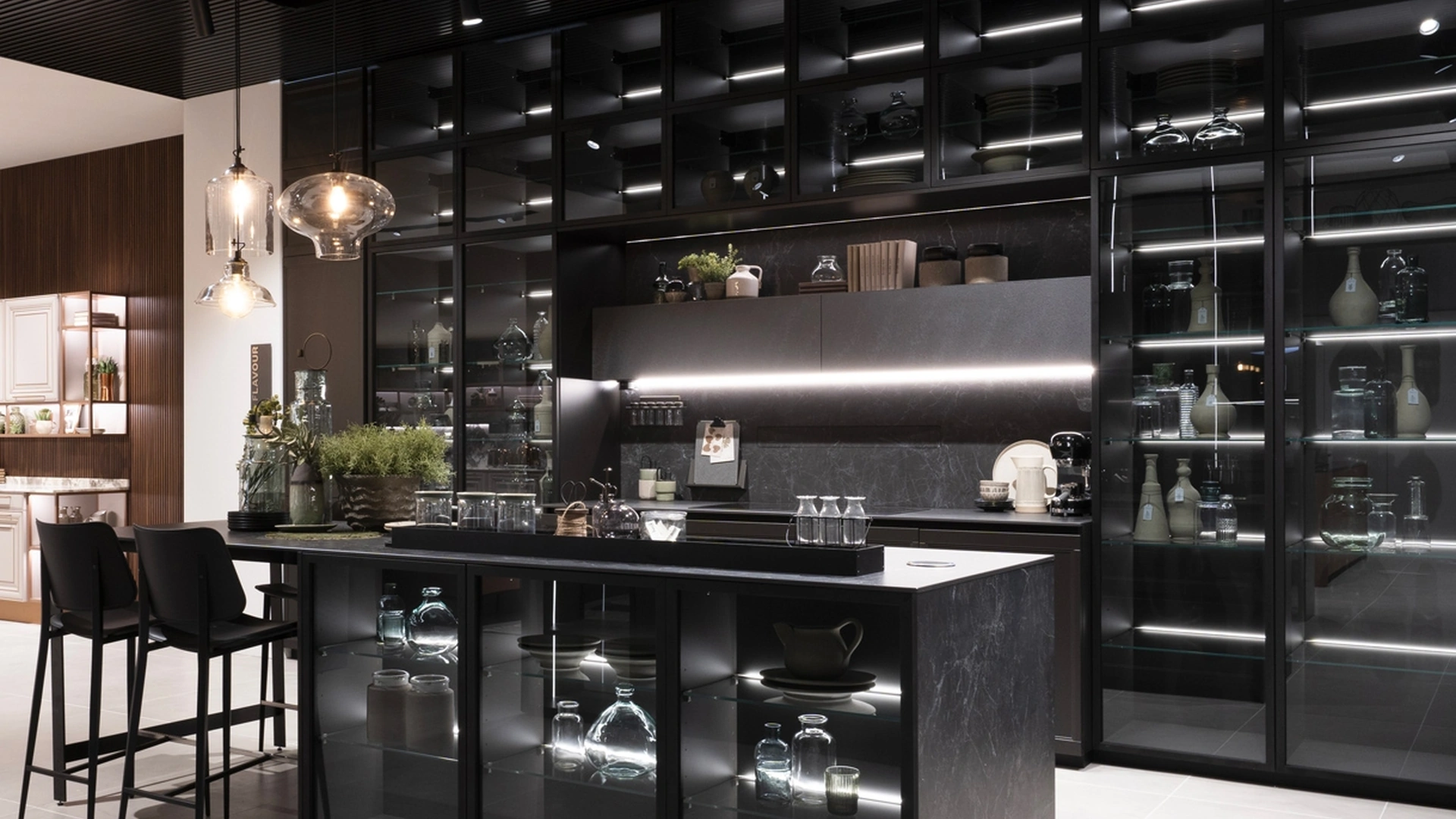 Cucina Classica con isola Flavour 18 di Lube