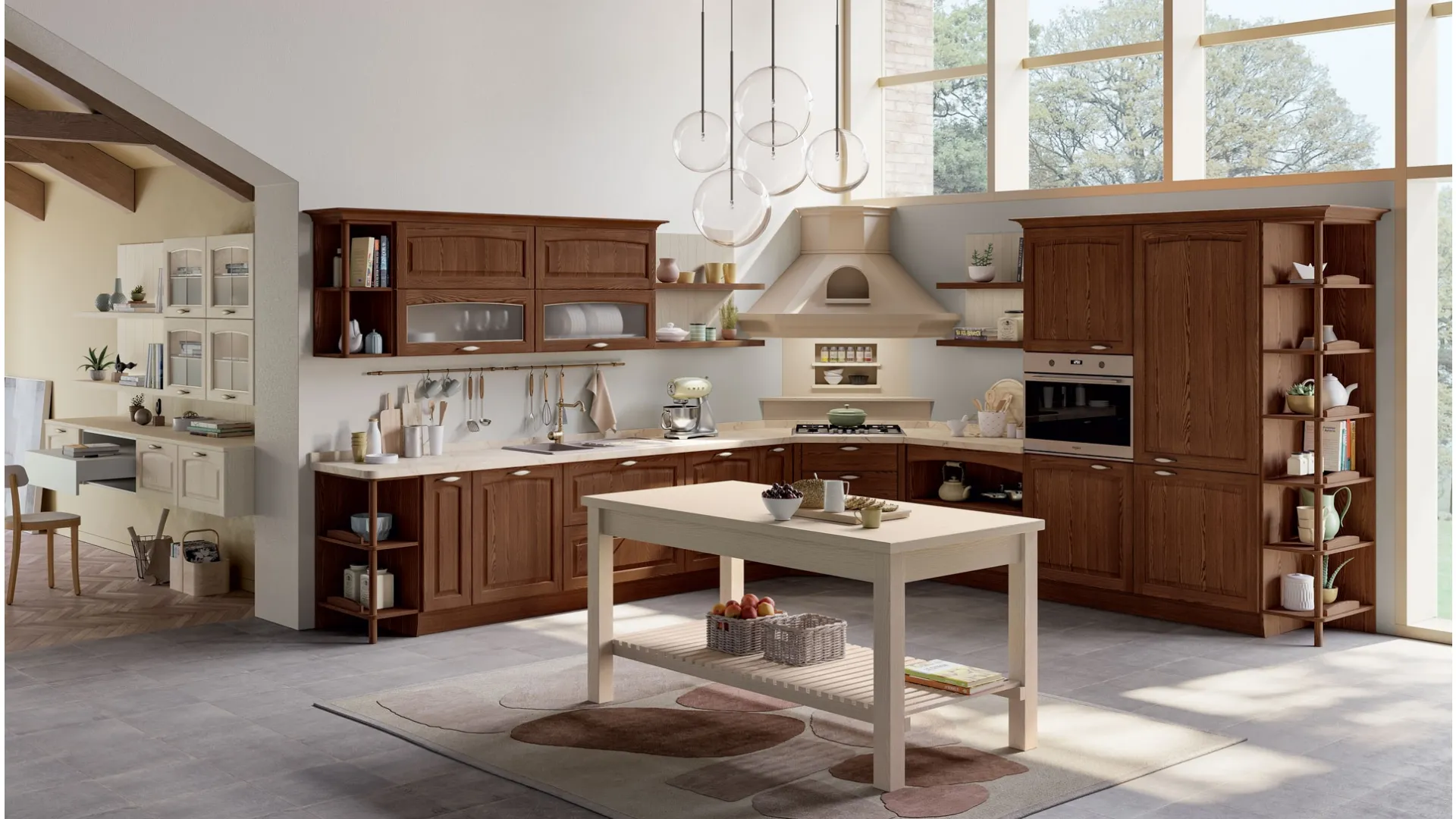 Cucina Classica Grace angolare di Creo
