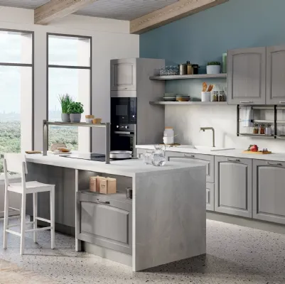 Cucina Classica Grace con isola di Creo