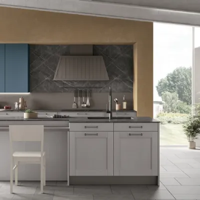 Cucina Classica Iris con isola di Creo