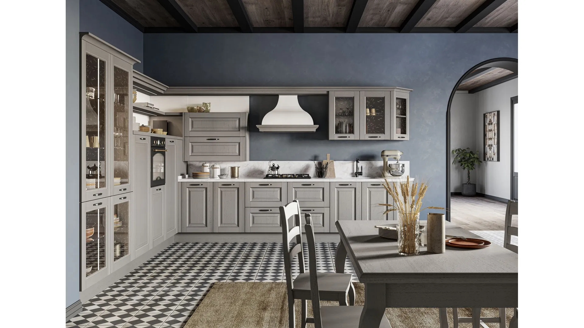 Cucina Classica Oprah angolare di Creo