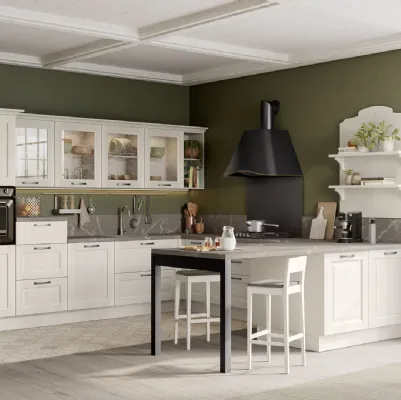 Cucina Classica Oprah con penisola di Creo