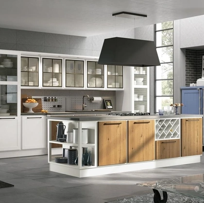 Cucina Classica con isola Provenza 09 di Lube