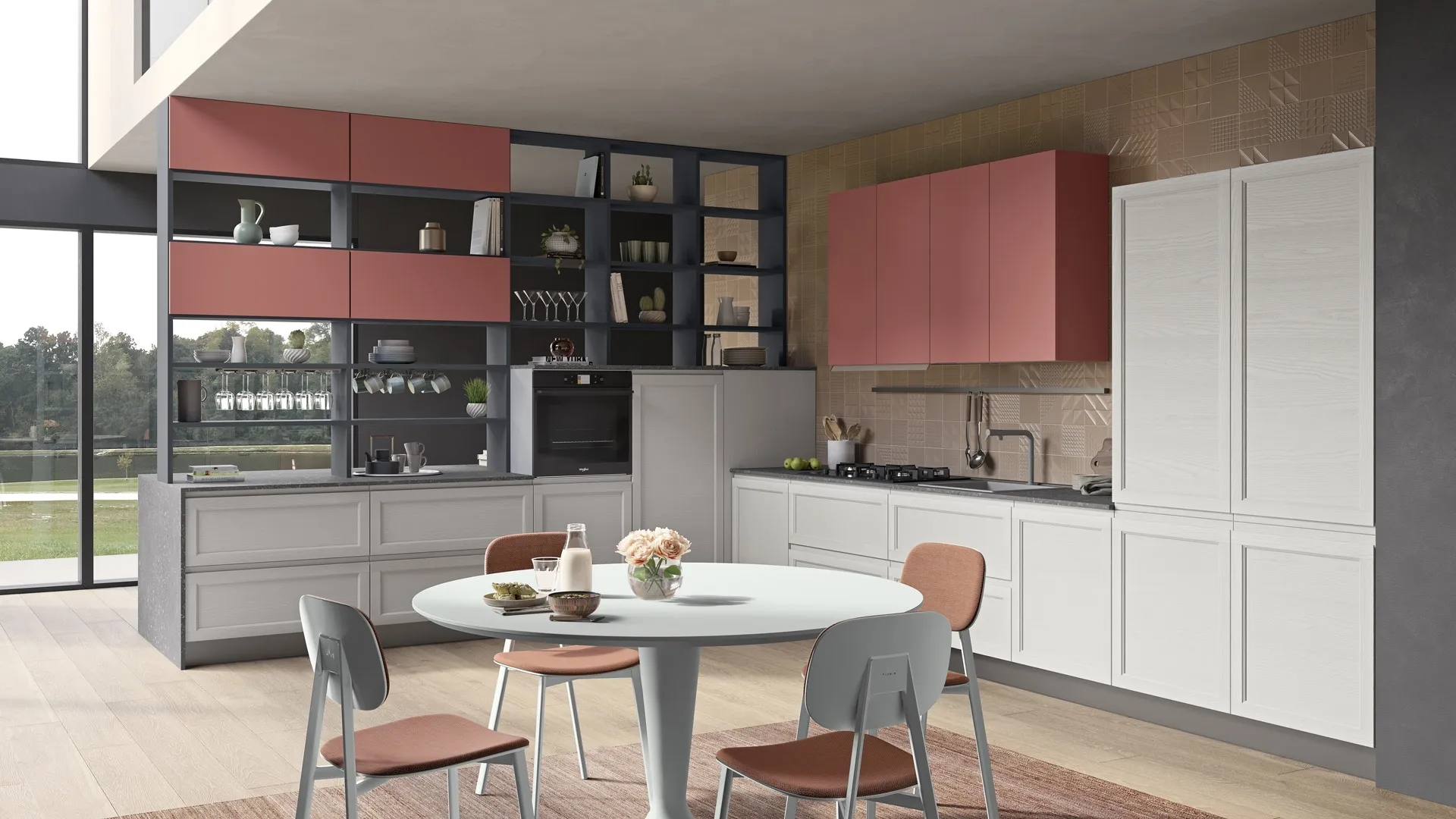 Cucina Classica Selma angolare di Creo