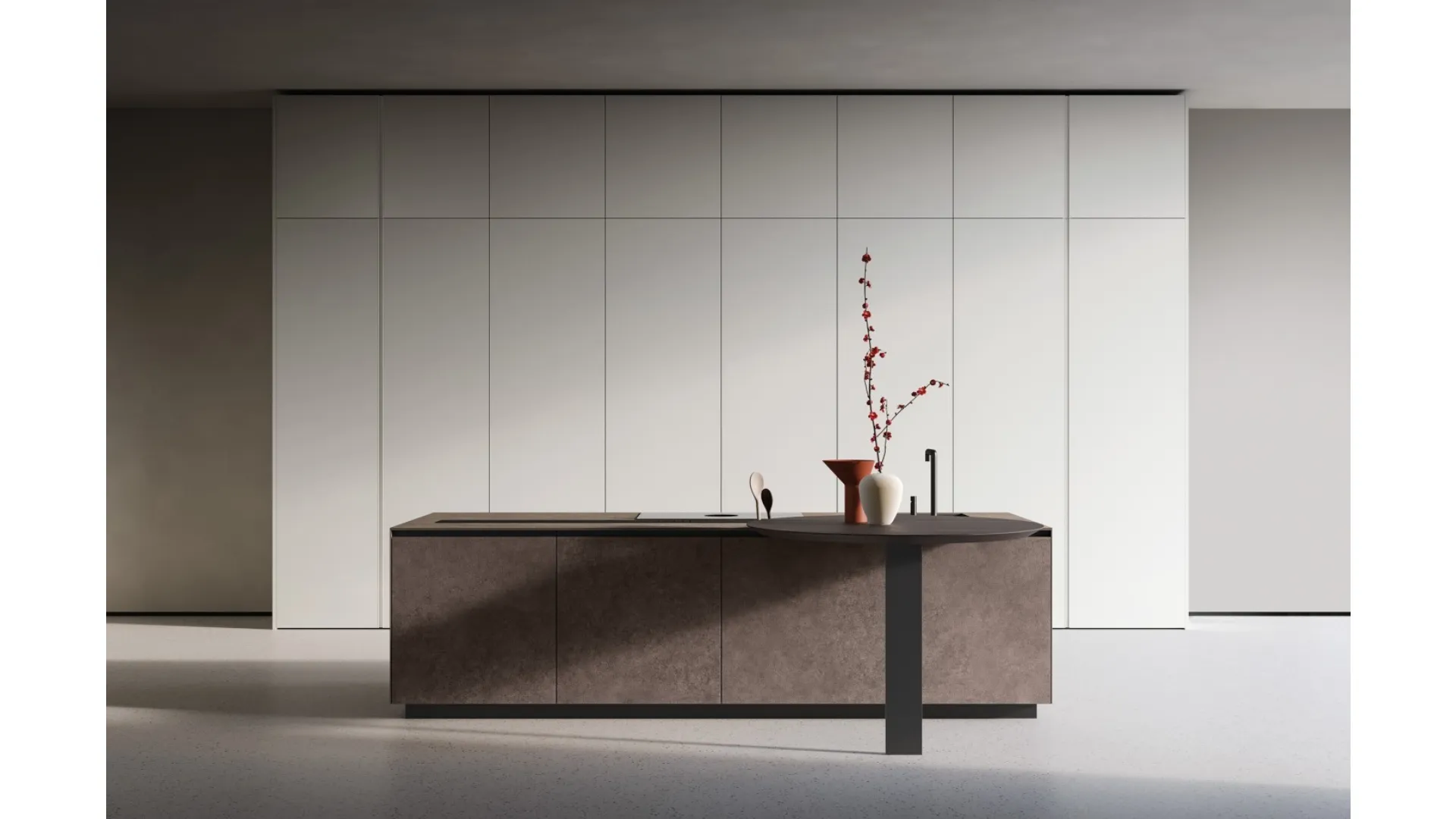 Cucina Design lineare Lain Project 3 di Euromobil