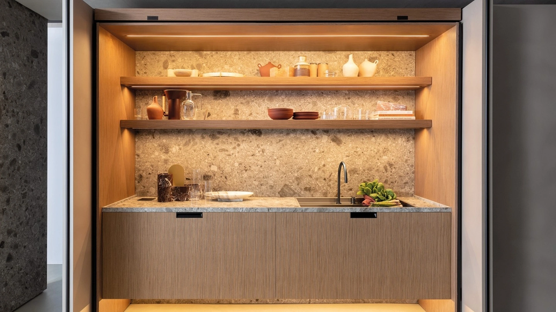 Cucina Design con doppia isola Lain Project 2 di Euromobil
