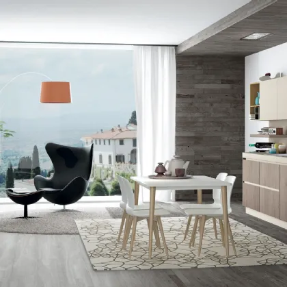 Cucina Moderna Ank lineare di Creo