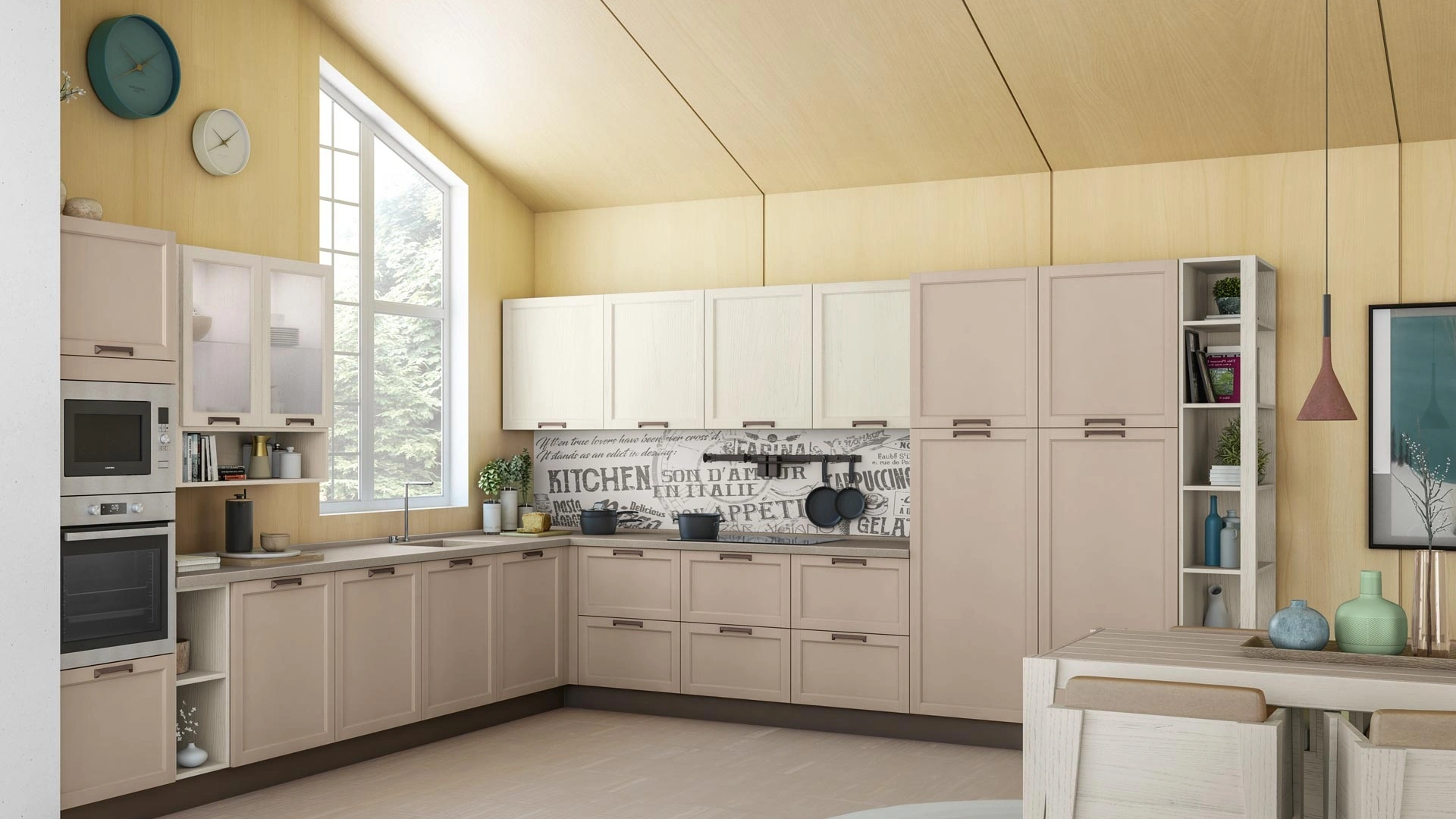 Cucina Moderna Contempo-angolare Creo