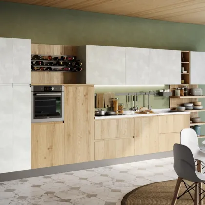 Cucina Moderna Jey Feel lineare di Creo