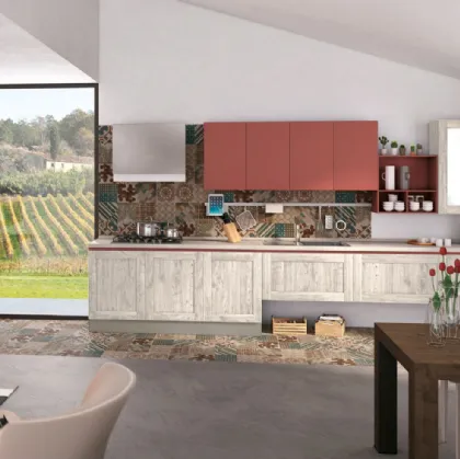 Cucina Moderna Kyra Telaio angolare di Creo