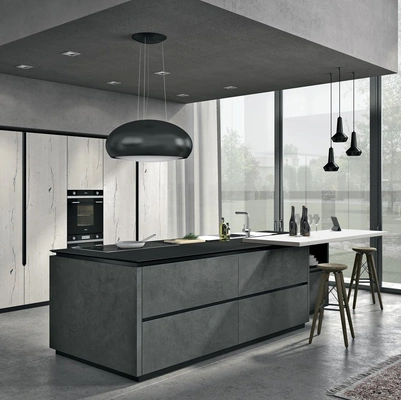 Cucina Moderna con isola Oltre 05 di Lube