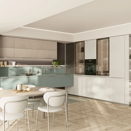 Cucina Moderna Maxima angolare di Creo