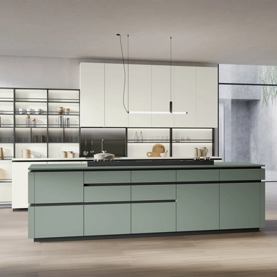 Cucina Moderna con isola Shade Lab 03 di Lube